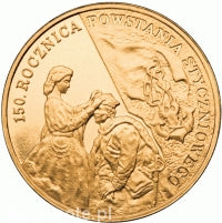 150 roczn. Powstania styczniowego 2 zł 2013
