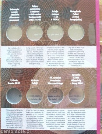 Album na monety GN 2004-2005