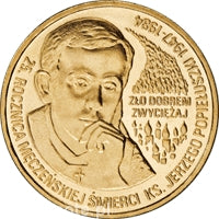 25. roczn. śmierci ks.Jerzego Popiełuszki 2 zł