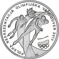 Polska Reprezentacja Olimpijska Vancouver 10 zł