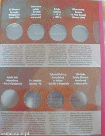 Album na monety GN 2006-2007